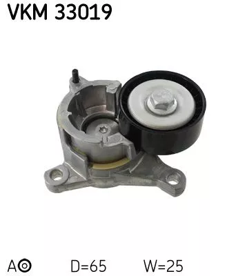 Belt Tensioner, V-ribbed belt SKF VKM 33019)