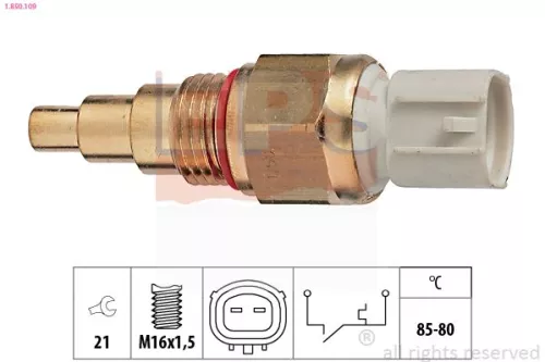 Temperature Switch, radiator fan EPS 1.850.109)