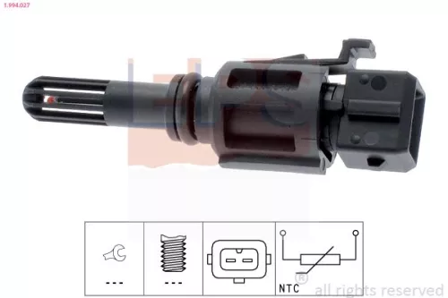 Sensor, intake air temperature EPS 1.994.027)