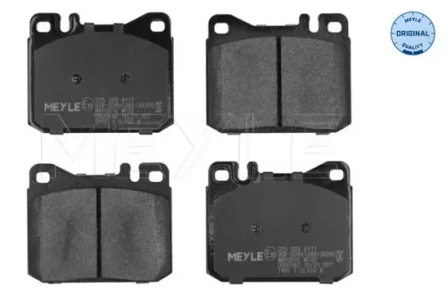 Brake Pad Set, disc brake MEYLE 025 203 4117)