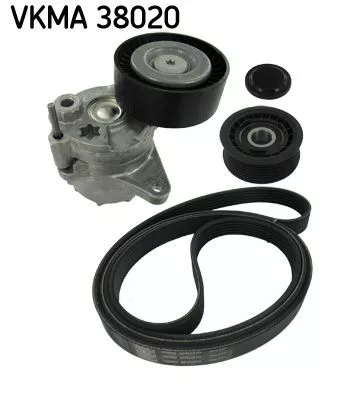 V-ribbed Belt Set SKF VKMA 38020)