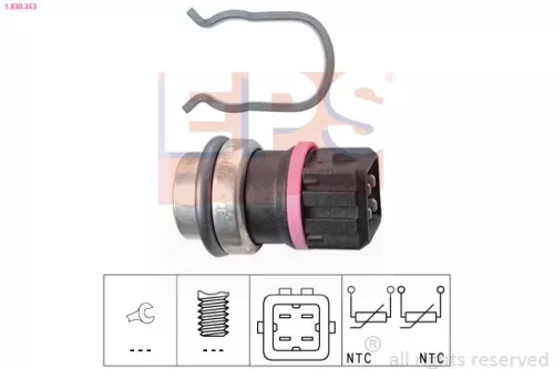 Sensor, coolant temperature EPS 1.830.353)