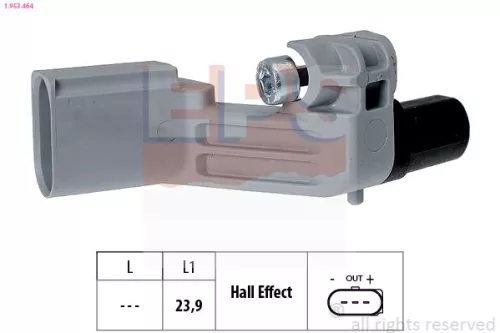 Sensor, crankshaft pulse EPS 1.953.464)