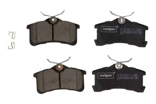 Brake Pad Set, disc brake MAXGEAR 19-1158)