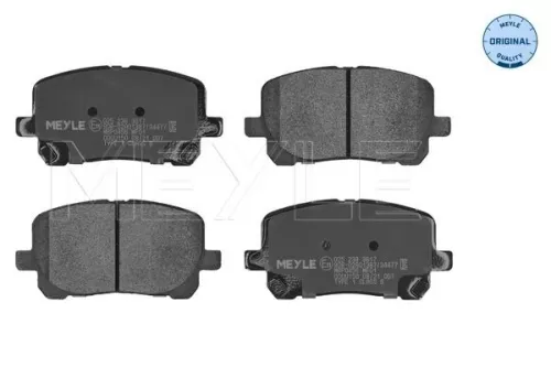 Brake Pad Set, disc brake MEYLE 025 238 3617)
