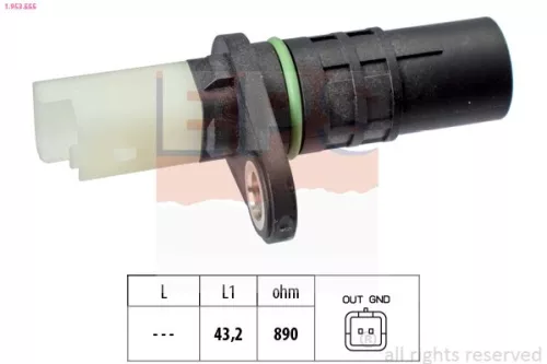 Sensor, crankshaft pulse EPS 1.953.555)