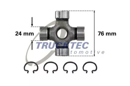 Joint, propshaft TRUCKTEC AUTOMOTIVE 02.34.004)