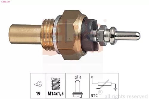 Sensor, coolant temperature EPS 1.830.131)