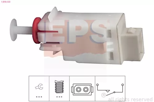 Switch, clutch control (cruise control) EPS 1.810.123)