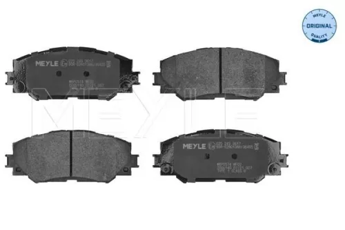 Brake Pad Set, disc brake MEYLE 025 243 3617)