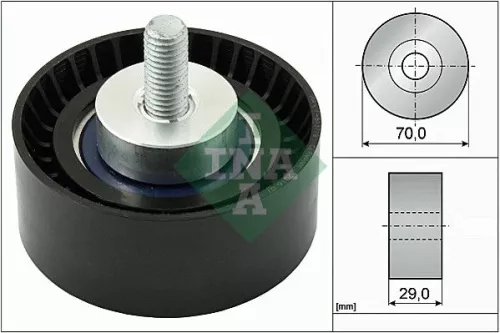 Deflection/Guide Pulley, V-ribbed belt Schaeffler INA 532 0298 10)