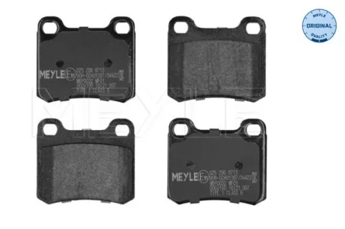 Brake Pad Set, disc brake MEYLE 025 206 8713)