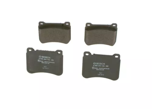 Brake Pad Set, disc brake BOSCH 0 986 494 166)