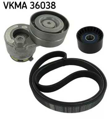 V-ribbed Belt Set SKF VKMA 36038)