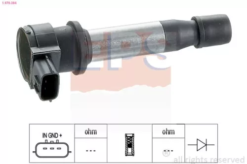 Ignition Coil EPS 1.970.384)