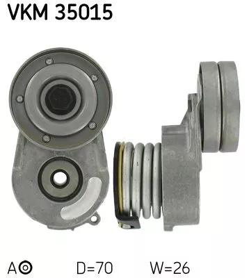 Belt Tensioner, V-ribbed belt SKF VKM 35015)