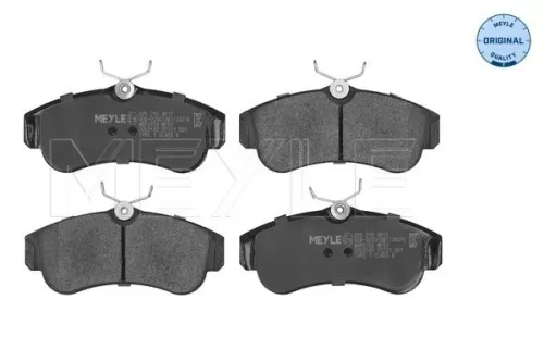 Brake Pad Set, disc brake MEYLE 025 215 4617)