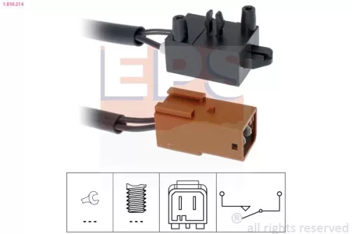 Switch, clutch control (cruise control) EPS 1.810.214)