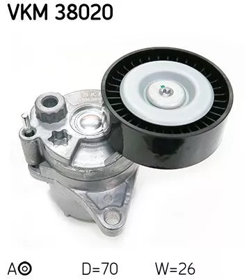 Belt Tensioner, V-ribbed belt SKF VKM 38020)