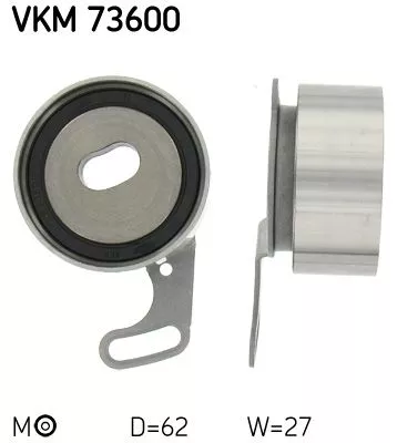 Tensioner Pulley, timing belt SKF VKM 73600)
