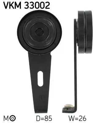 Belt Tensioner, V-ribbed belt SKF VKM 33002)