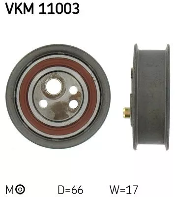 Tensioner Pulley, timing belt SKF VKM 11003)
