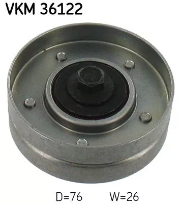 Deflection/Guide Pulley, V-ribbed belt SKF VKM 36122)