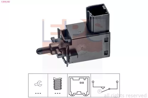 Switch, clutch control (cruise control) EPS 1.810.242)