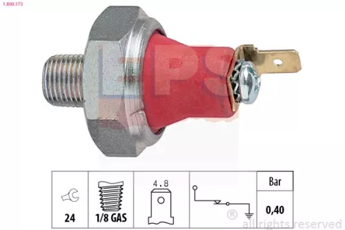 Oil Pressure Switch EPS 1.800.173)