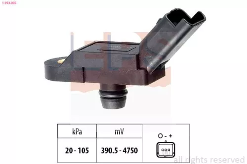 Air Pressure Sensor, altitude adaption EPS 1.993.005)