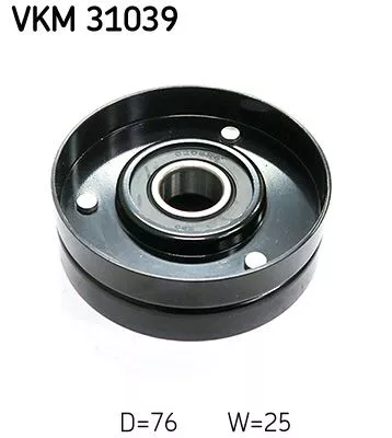Deflection/Guide Pulley, V-ribbed belt SKF VKM 31039)