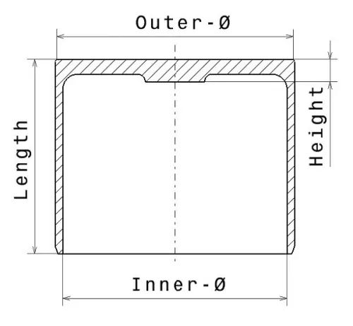 Tappet KOLBENSCHMIDT 50007546)
