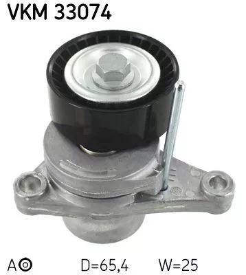 Belt Tensioner, V-ribbed belt SKF VKM 33074)