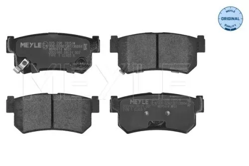 Brake Pad Set, disc brake MEYLE 025 236 7315/W)