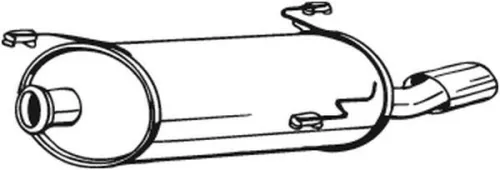 Rear Muffler MAXGEAR 19-0693)