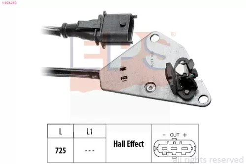 Sensor, camshaft position EPS 1.953.210)