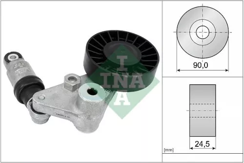 Belt Tensioner, V-ribbed belt Schaeffler INA 534 0033 10)