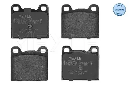 Brake Pad Set, disc brake MEYLE 025 207 5514)