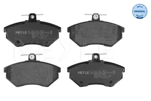Brake Pad Set, disc brake MEYLE 025 201 6816)