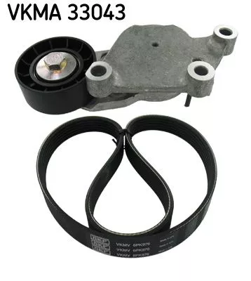 V-ribbed Belt Set SKF VKMA 33043)