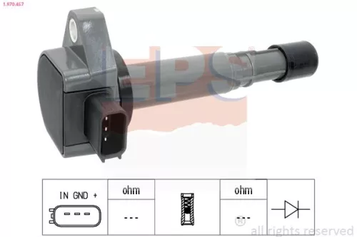Ignition Coil EPS 1.970.457)