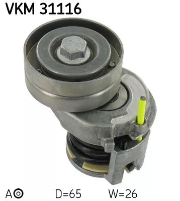 Belt Tensioner, V-ribbed belt SKF VKM 31116)