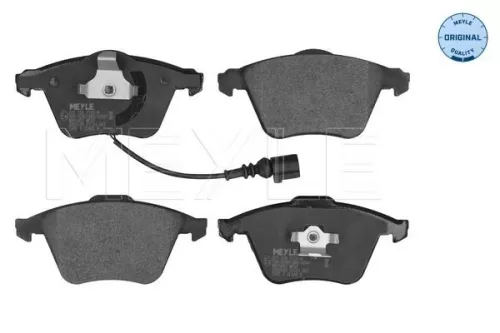 Brake Pad Set, disc brake MEYLE 025 238 0120/W)