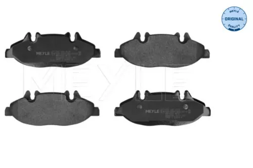Brake Pad Set, disc brake MEYLE 025 240 0720)