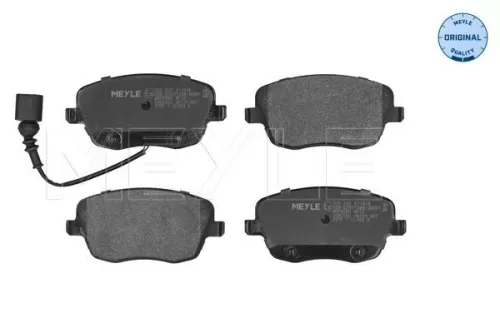 Brake Pad Set, disc brake MEYLE 025 235 8118/W)