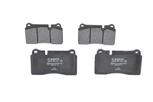 Brake Pad Set, disc brake BOSCH 0 986 494 351)
