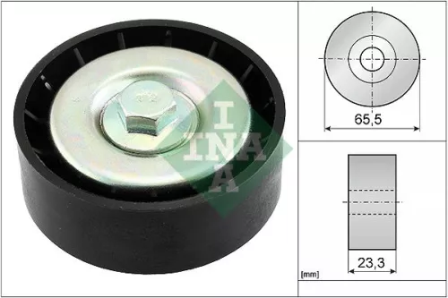 Deflection/Guide Pulley, V-ribbed belt Schaeffler INA 532 0295 10)
