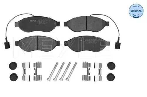Brake Pad Set, disc brake MEYLE 025 244 6819/W1)
