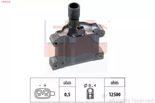 Ignition Coil EPS 1.970.322)