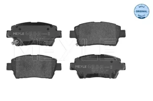 Brake Pad Set, disc brake MEYLE 025 235 1017)